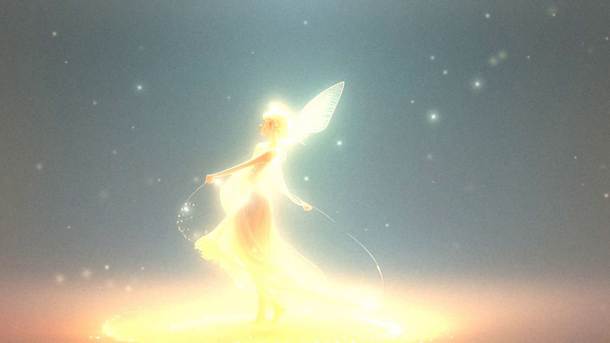 The Hill — light beings on the ridge